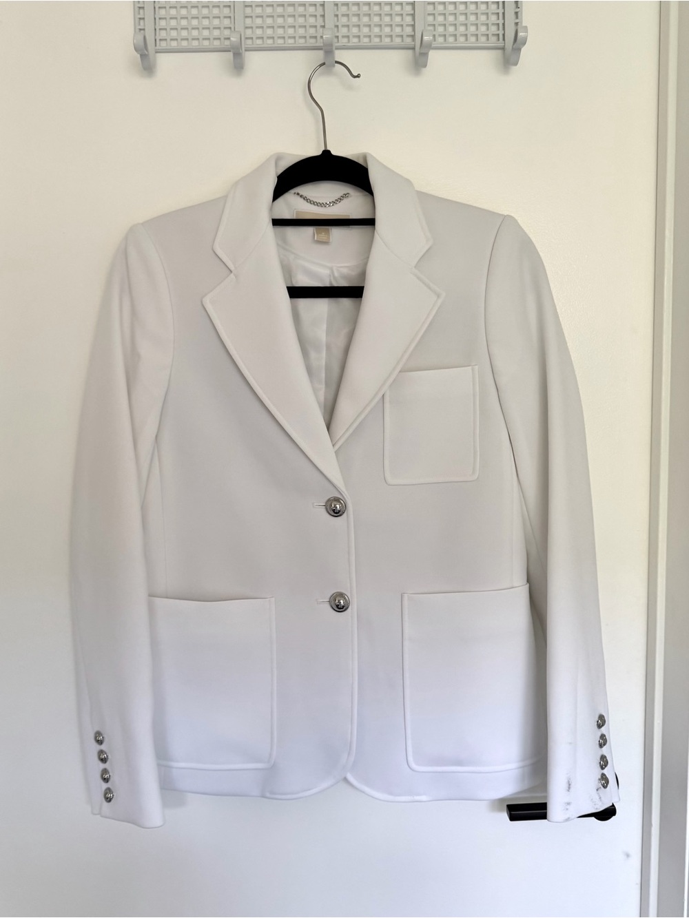Michael Kors White Women's Tailored Blazer